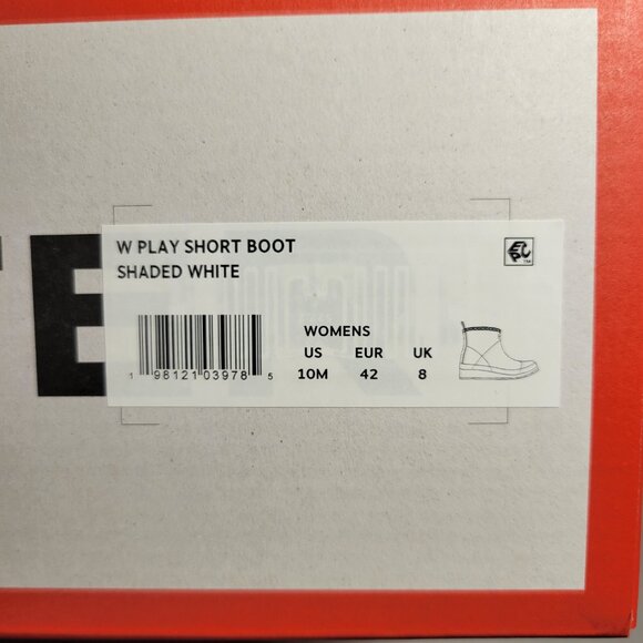 Hunter Women's PLAY™ Starcloud Glitter Short Rain Boots in Shaded White - Picture 4 of 10